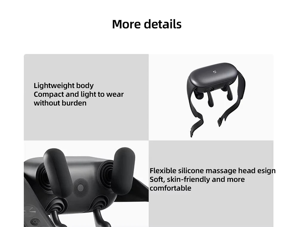 Xiaomi Smart Neck and Shoulder Massager Integrated Massage Hot Compress Custom mode Work with Mi Home APP Control