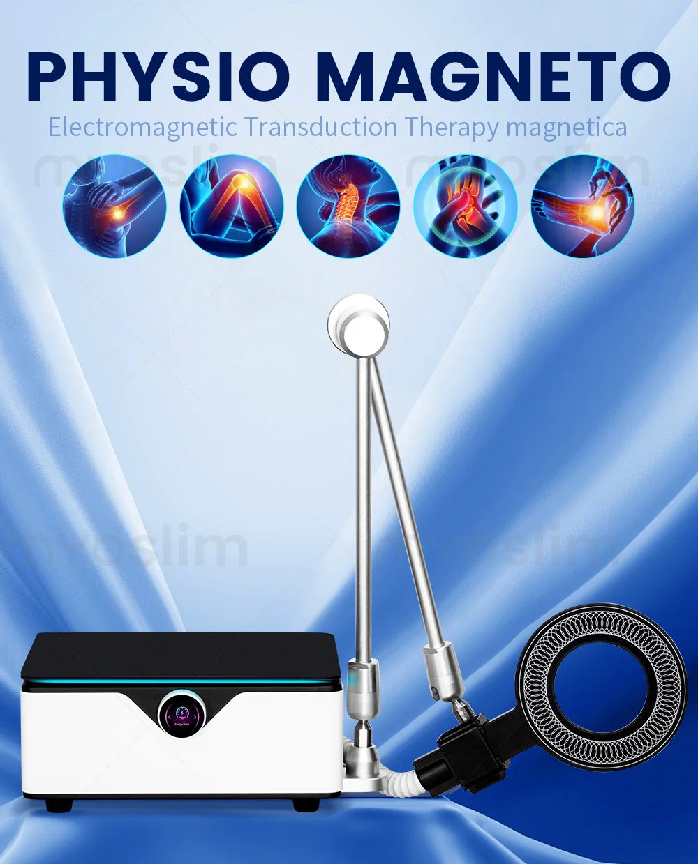 Profession Body Physiotherapy Machine EMTT Physio Magnetotherapy Pulsed Machines PMST Pulled Muscle Bone Pain Relief Arthritic