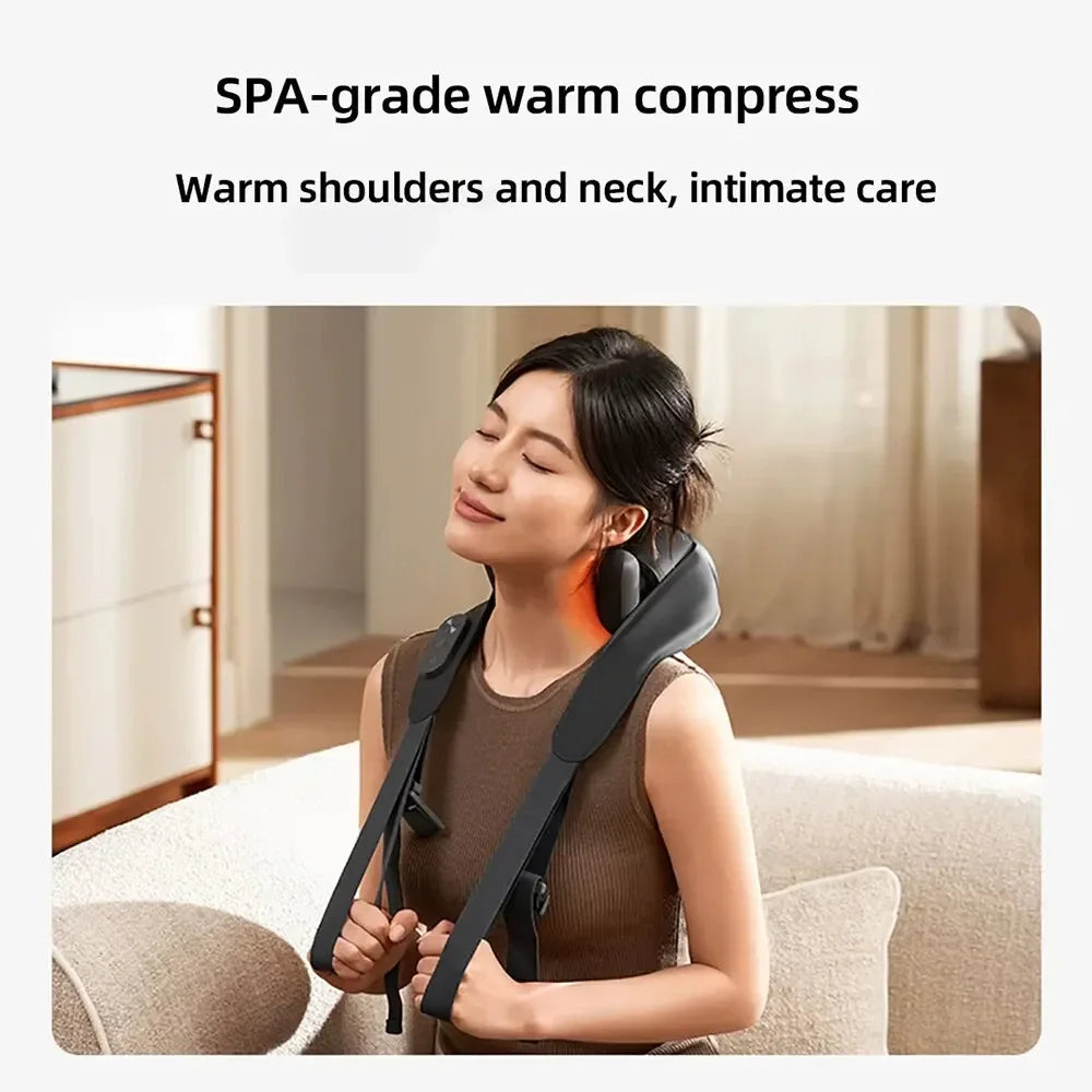 Xiaomi Smart Neck and Shoulder Massager Integrated Massage Hot Compress Custom mode Work with Mi Home APP Control