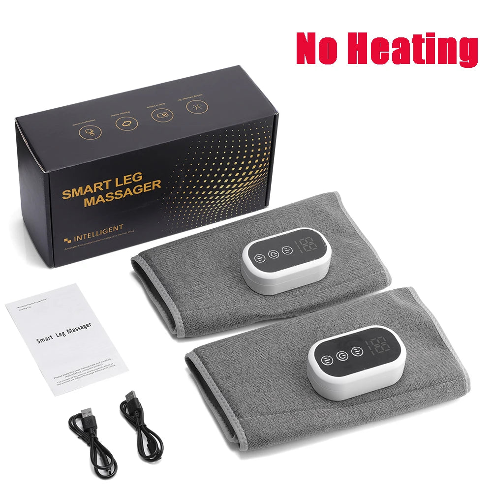 PASTSKY 360° Air Pressure Calf Massager Machine 3 Mode Foot Leg Muscle Relaxation Promote Blood Circulation