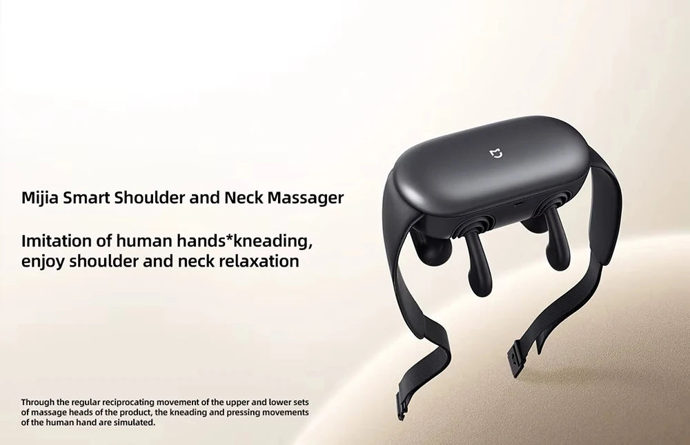 Xiaomi Smart Neck and Shoulder Massager Integrated Massage Hot Compress Custom mode Work with Mi Home APP Control