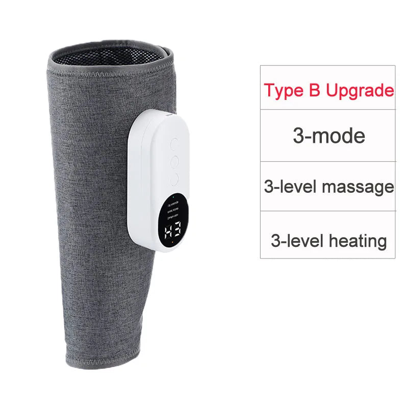 PASTSKY 360° Air Pressure Calf Massager Machine 3 Mode Foot Leg Muscle Relaxation Promote Blood Circulation