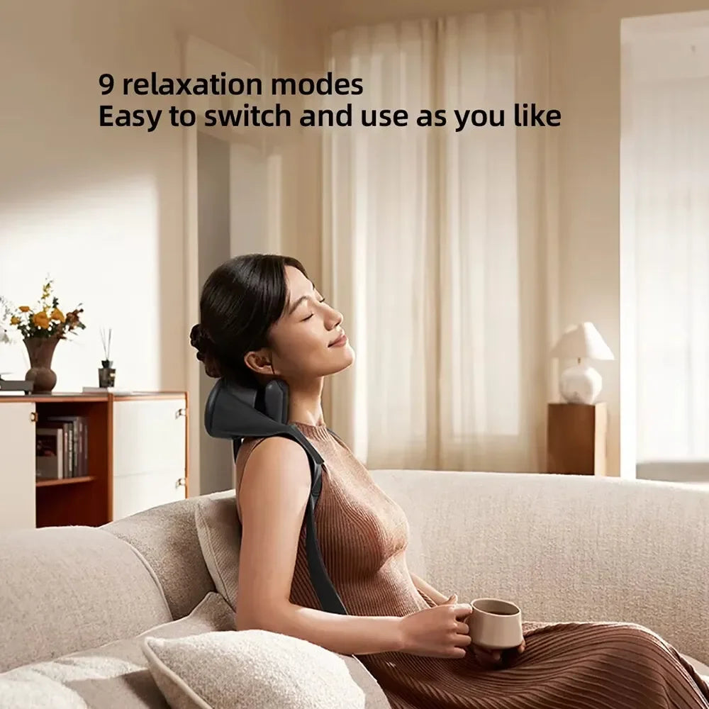 Xiaomi Smart Neck and Shoulder Massager Integrated Massage Hot Compress Custom mode Work with Mi Home APP Control